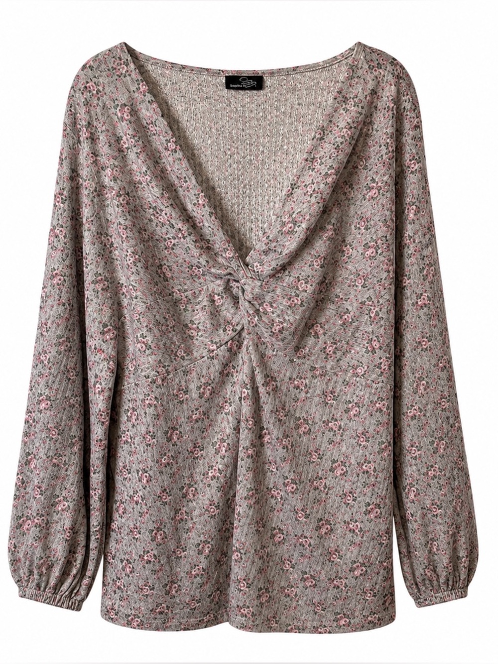Suzanne Betro 3X Floral Romantic Peasant Blouse Cottage Boho Feminine Tunic